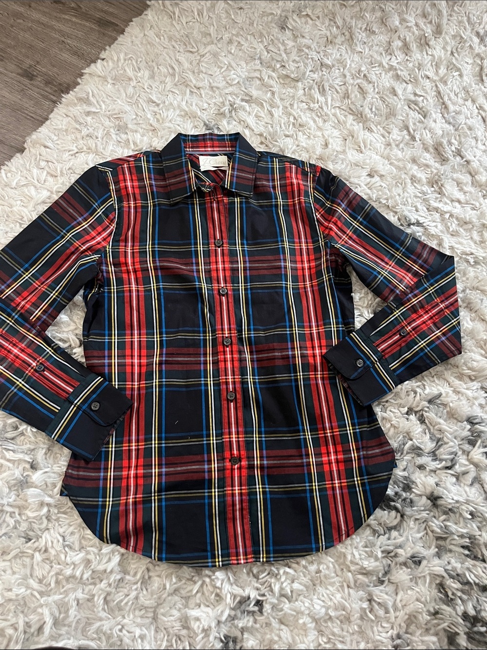 Jcrew plaid button down shirt